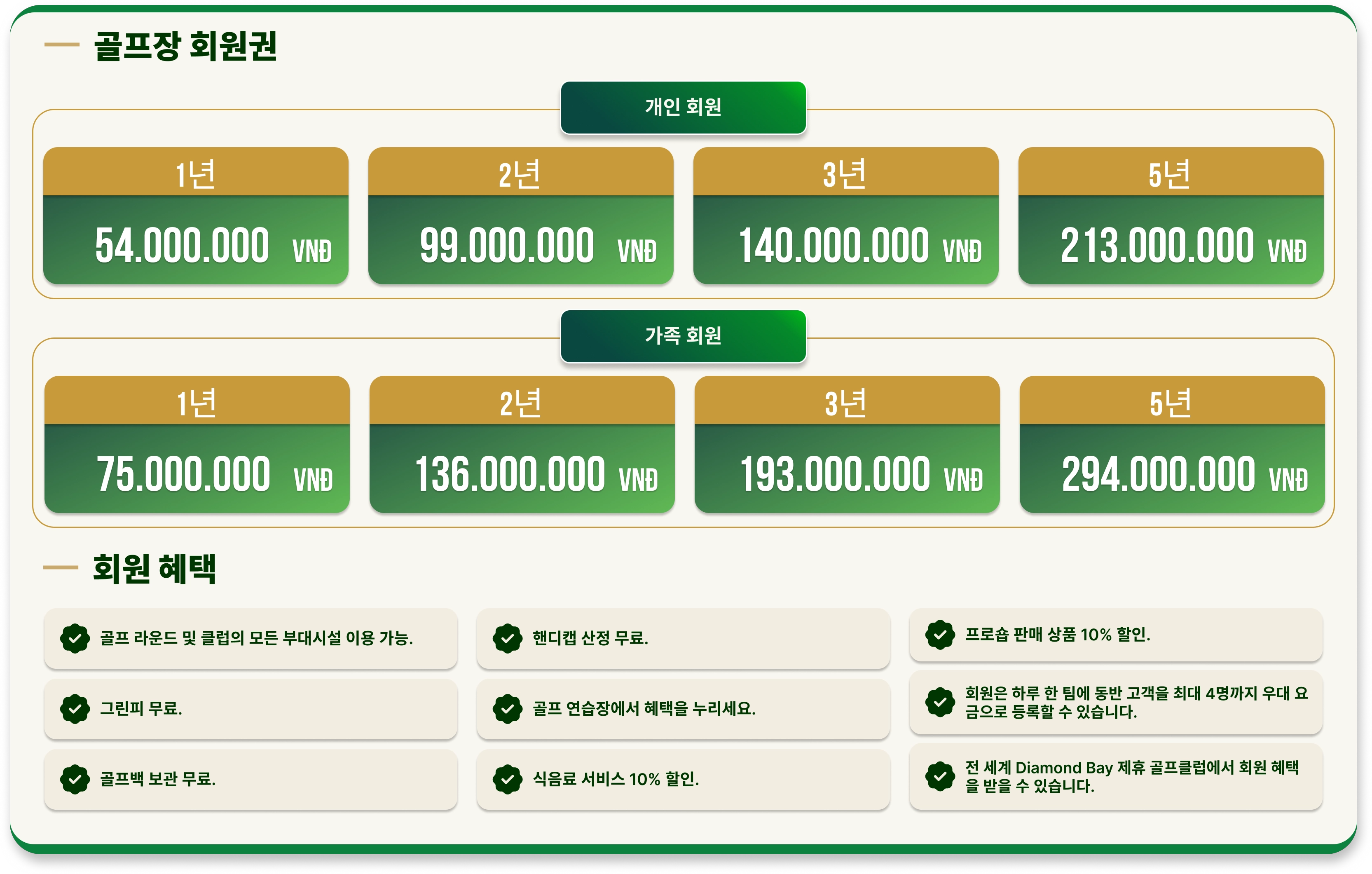 골프 멤버십