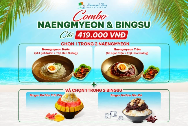 COMBO NAENGMYEON & BINGSU