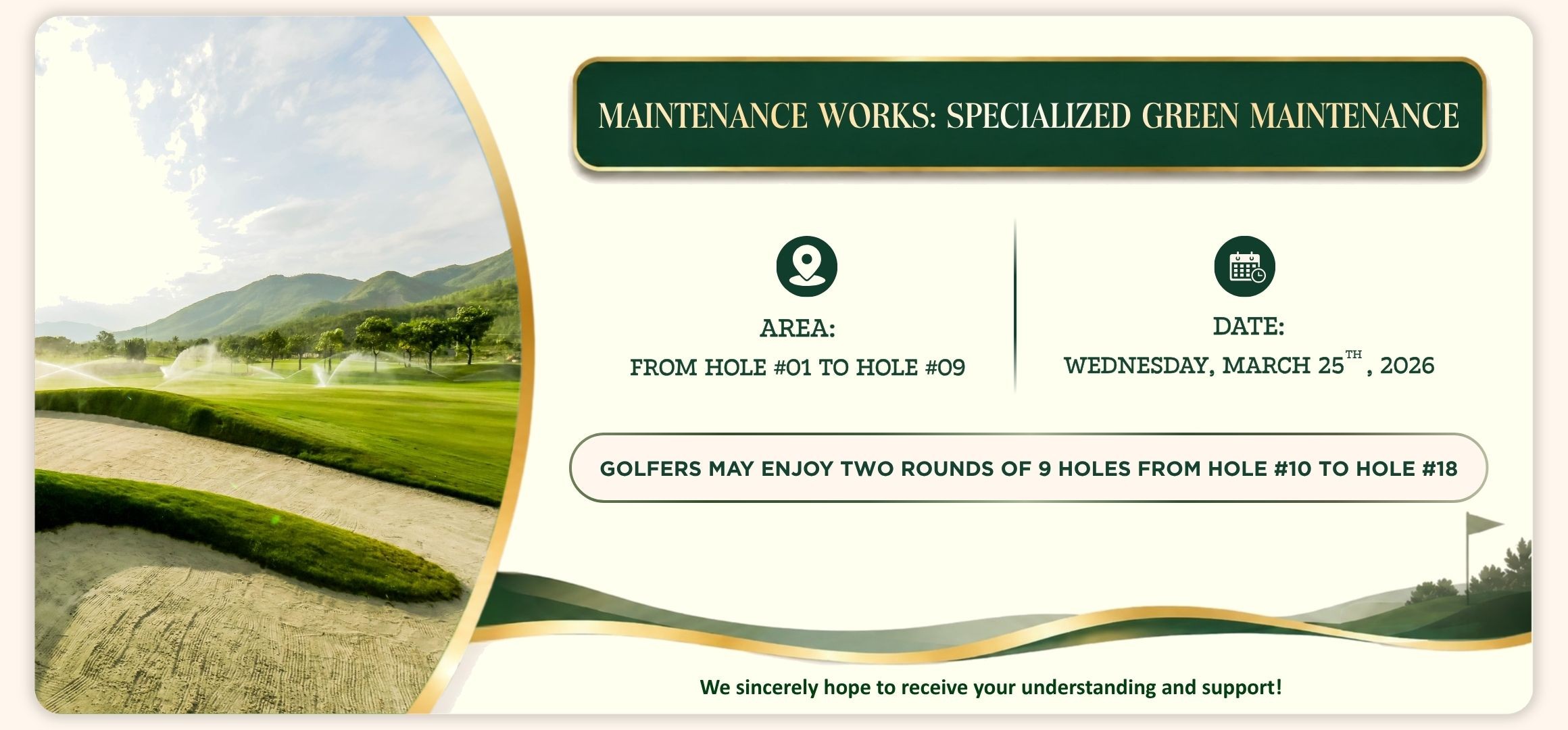 Diamond Bay Golf & Villas Promotion