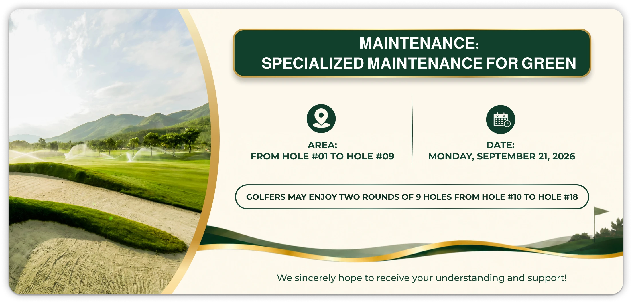 Diamond Bay Golf & Villas Promotion