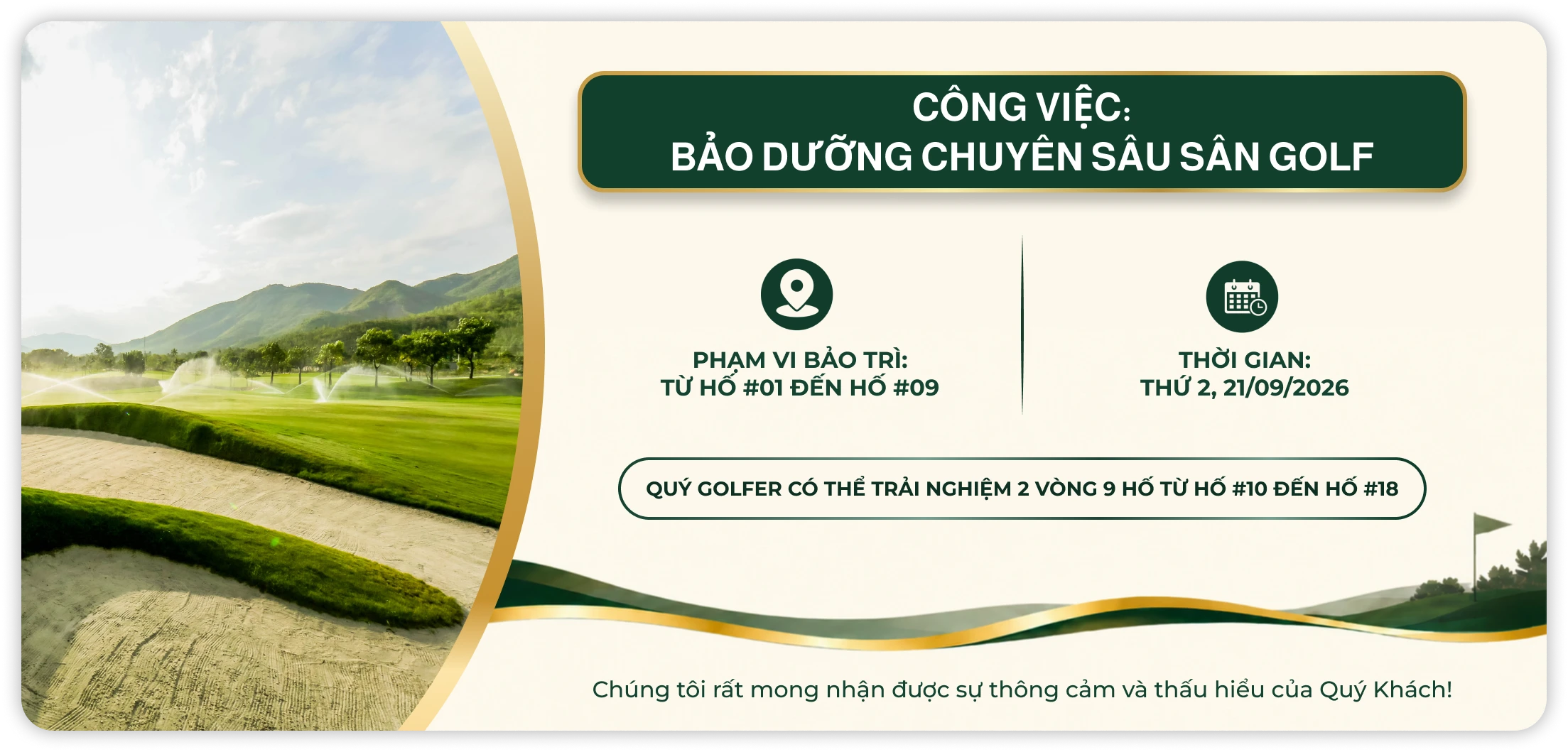 Diamond Bay Golf & Villas Promotion